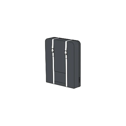 Okenní taška šedá