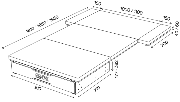 Nákres produktu Scout S