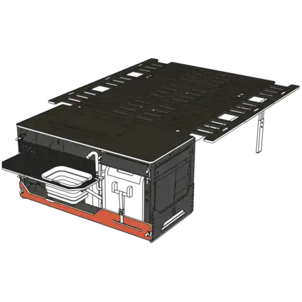 Nestbox Roamer oranžový/černý